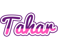 Tahar cheerful logo