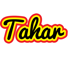 Tahar flaming logo