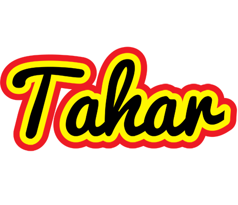 Tahar flaming logo