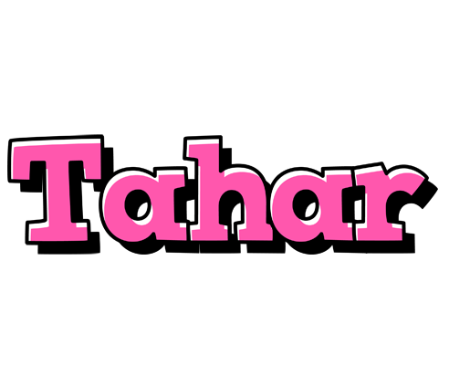 Tahar girlish logo