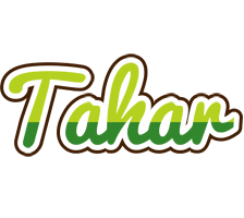 Tahar golfing logo