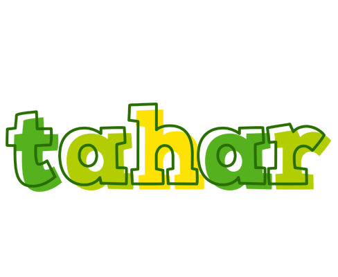 Tahar juice logo