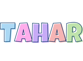 Tahar pastel logo