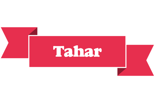 Tahar sale logo