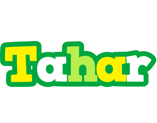 Tahar soccer logo