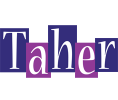 Taher autumn logo