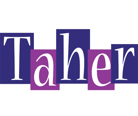 Taher autumn logo