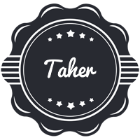 Taher badge logo