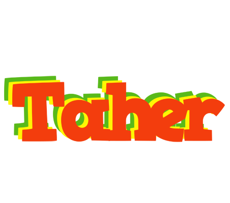 Taher bbq logo