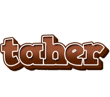 Taher brownie logo