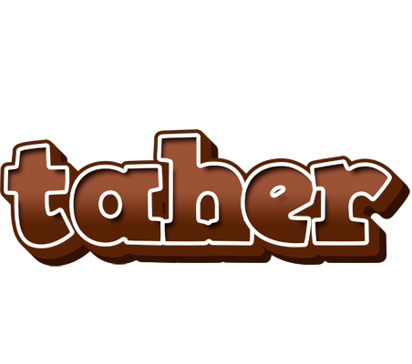 Taher brownie logo