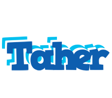 Taher business logo