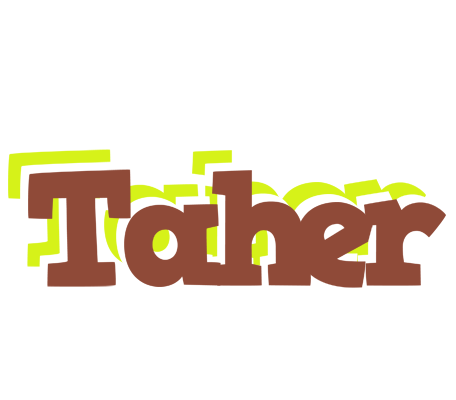 Taher caffeebar logo