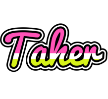 Taher candies logo