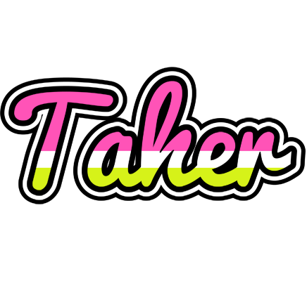 Taher candies logo
