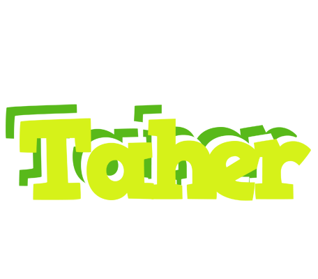 Taher citrus logo