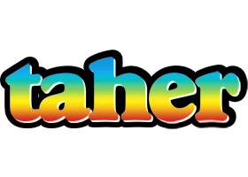 Taher color logo