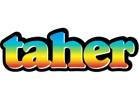 Taher color logo