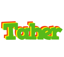 Taher crocodile logo