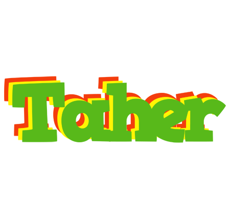 Taher crocodile logo
