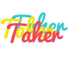 Taher disco logo