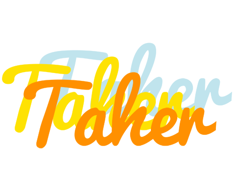 Taher energy logo