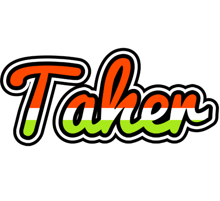 Taher exotic logo