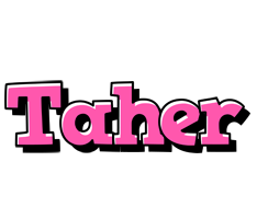 Taher girlish logo