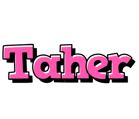 Taher girlish logo