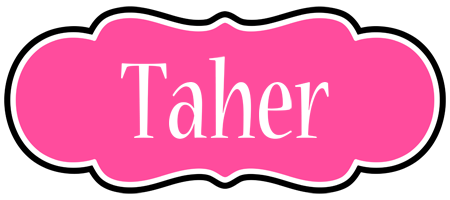 Taher invitation logo