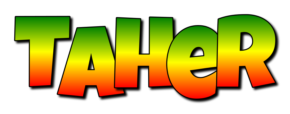 Taher mango logo