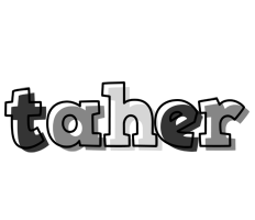 Taher night logo