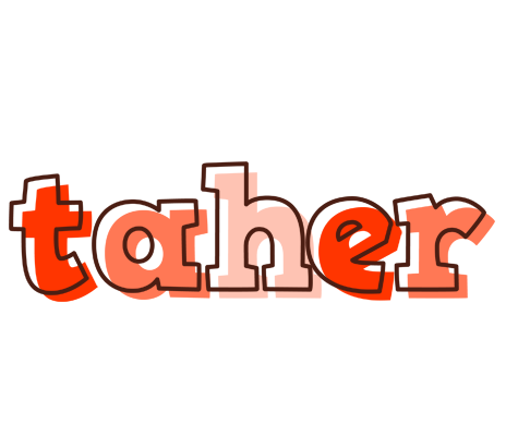 Taher paint logo