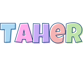 Taher pastel logo