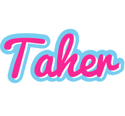 Taher popstar logo