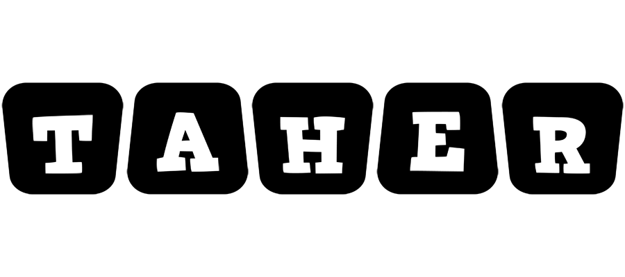Taher racing logo
