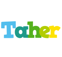 Taher rainbows logo