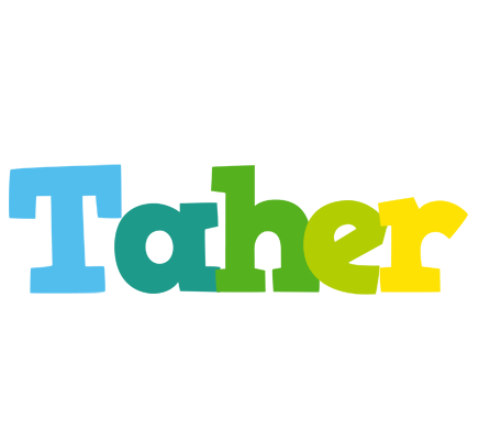 Taher rainbows logo