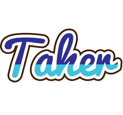Taher raining logo