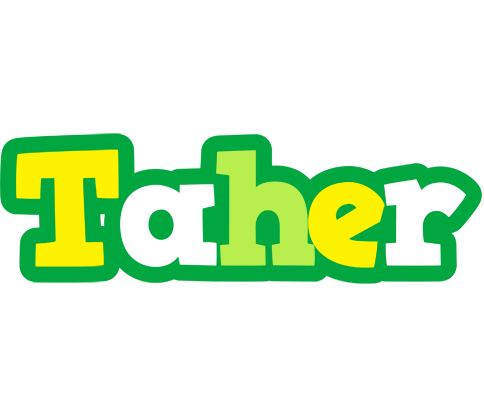 Taher soccer logo