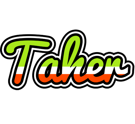 Taher superfun logo