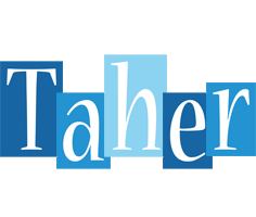 Taher winter logo