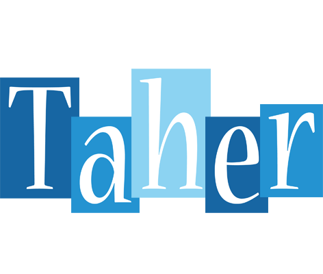 Taher winter logo