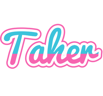 Taher woman logo