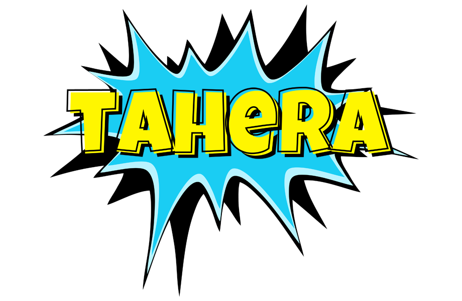 Tahera amazing logo