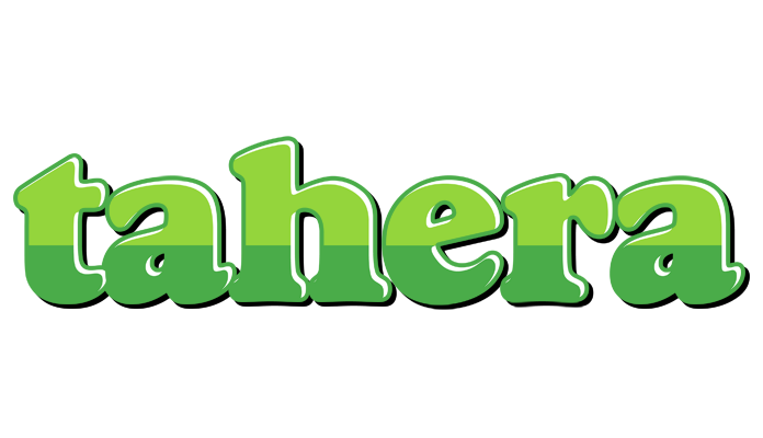 Tahera apple logo