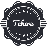 Tahera badge logo