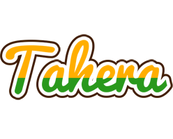 Tahera banana logo