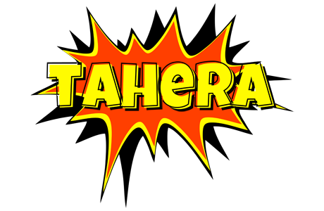 Tahera bazinga logo