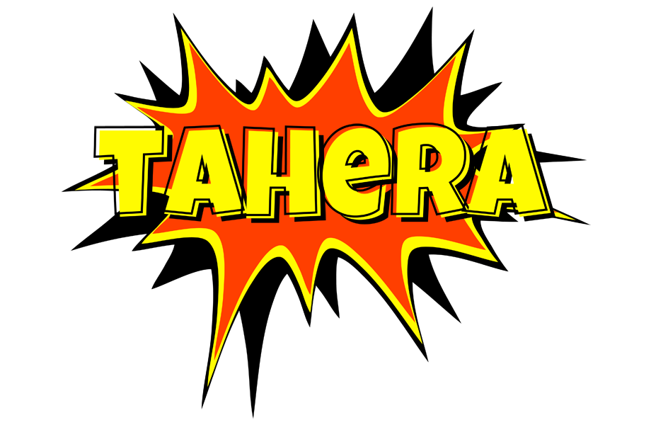 Tahera bazinga logo